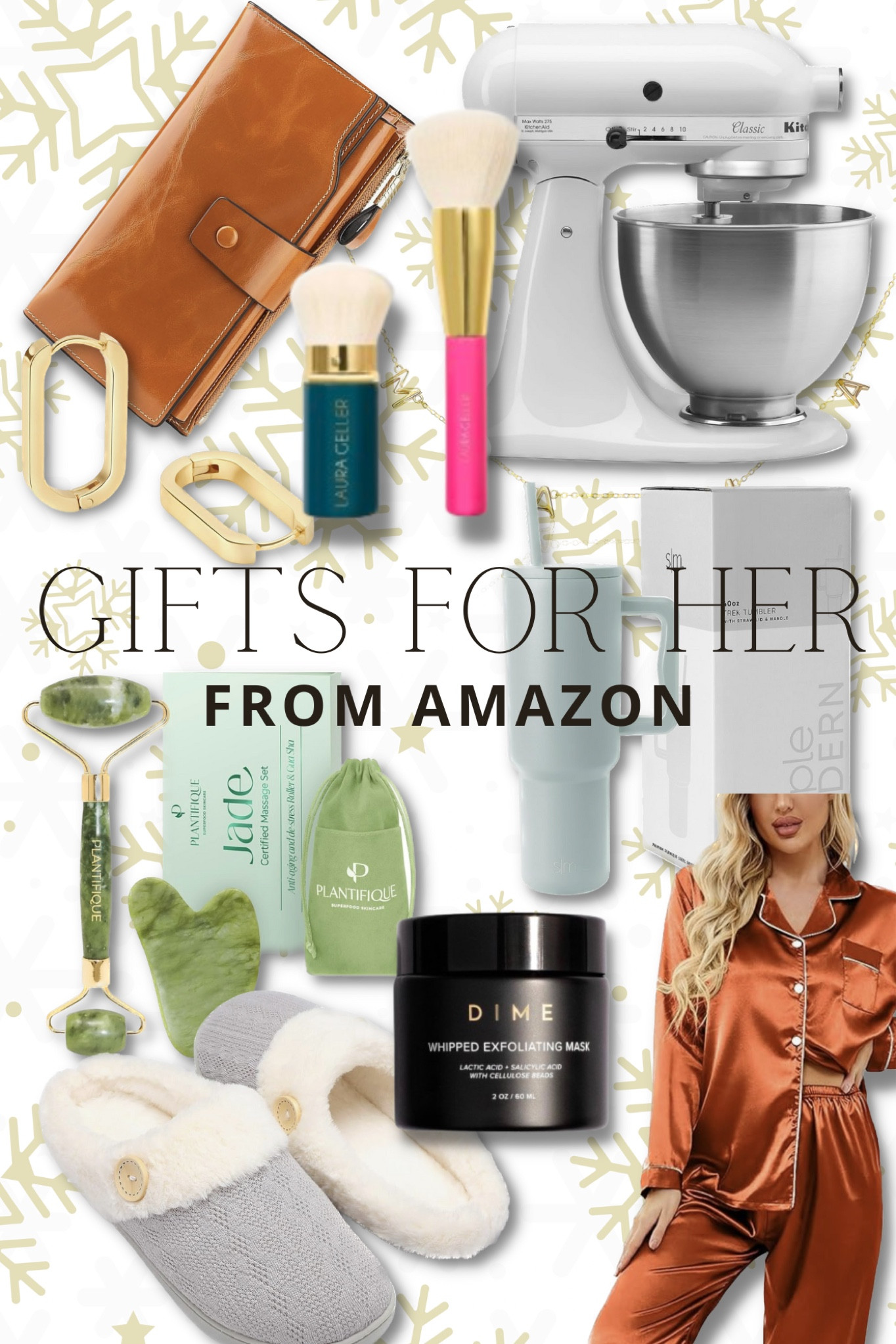 Still looking for the perfect gift for her? All of these products can arrive before Christmas! Pamper her with beauty products and comfy pajamas, or make meal time a little easier for her with a stand mixer 😍

#LTKHoliday #LTKbeauty #LTKGiftGuide