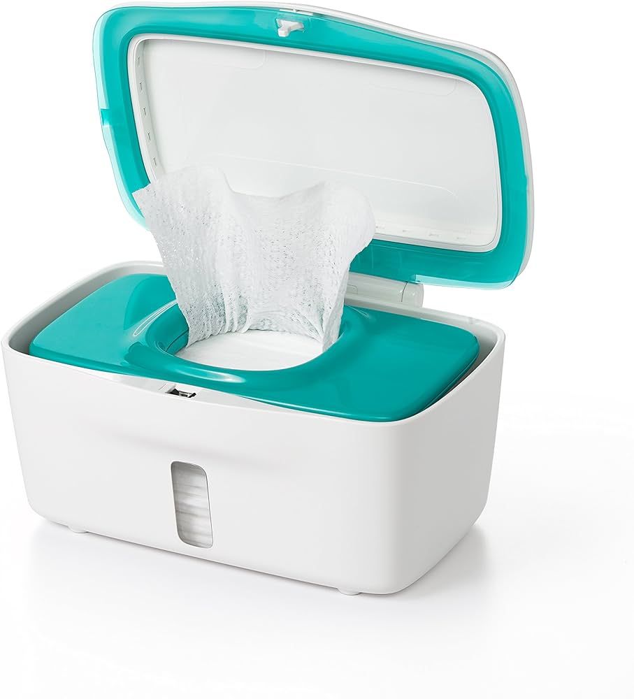 OXO Tot Perfect Pull Wipes Dispenser, Teal, 1 Count (Pack of 1) | Amazon (US)