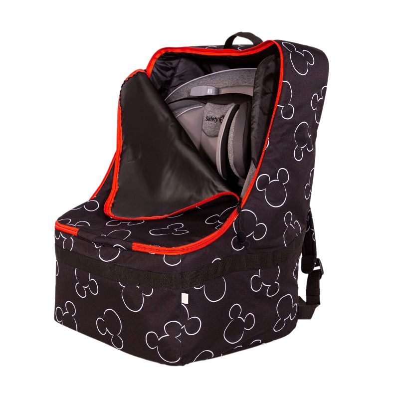 Disney Baby J.L. Childress Ultimate Padded Backpack Car Seat Travel Bag Mickey Black | Target