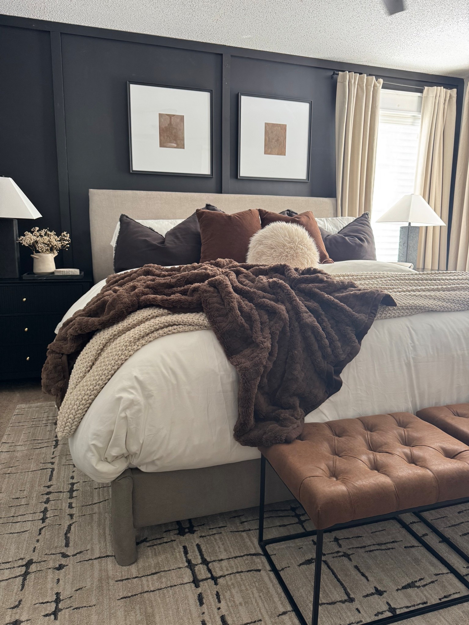 Master bedroom cozies 

#LTKHome #LTKSeasonal