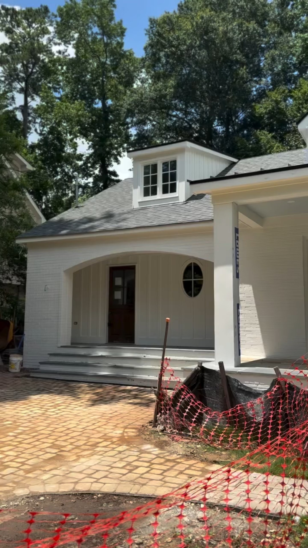 I’ve been on the road and out of the loop… but came back to some major progress! Exterior paint is done, beams are up, and the kitchen goes in tomorrow. It’s happening! 🤍

Comment “paint” if you want to know what I chose!

#benjaminmoore #PaintedBrick #HomeRenovation #DesignProgress #KitchenComingSoon #HarpsHouse #atlantarenovation