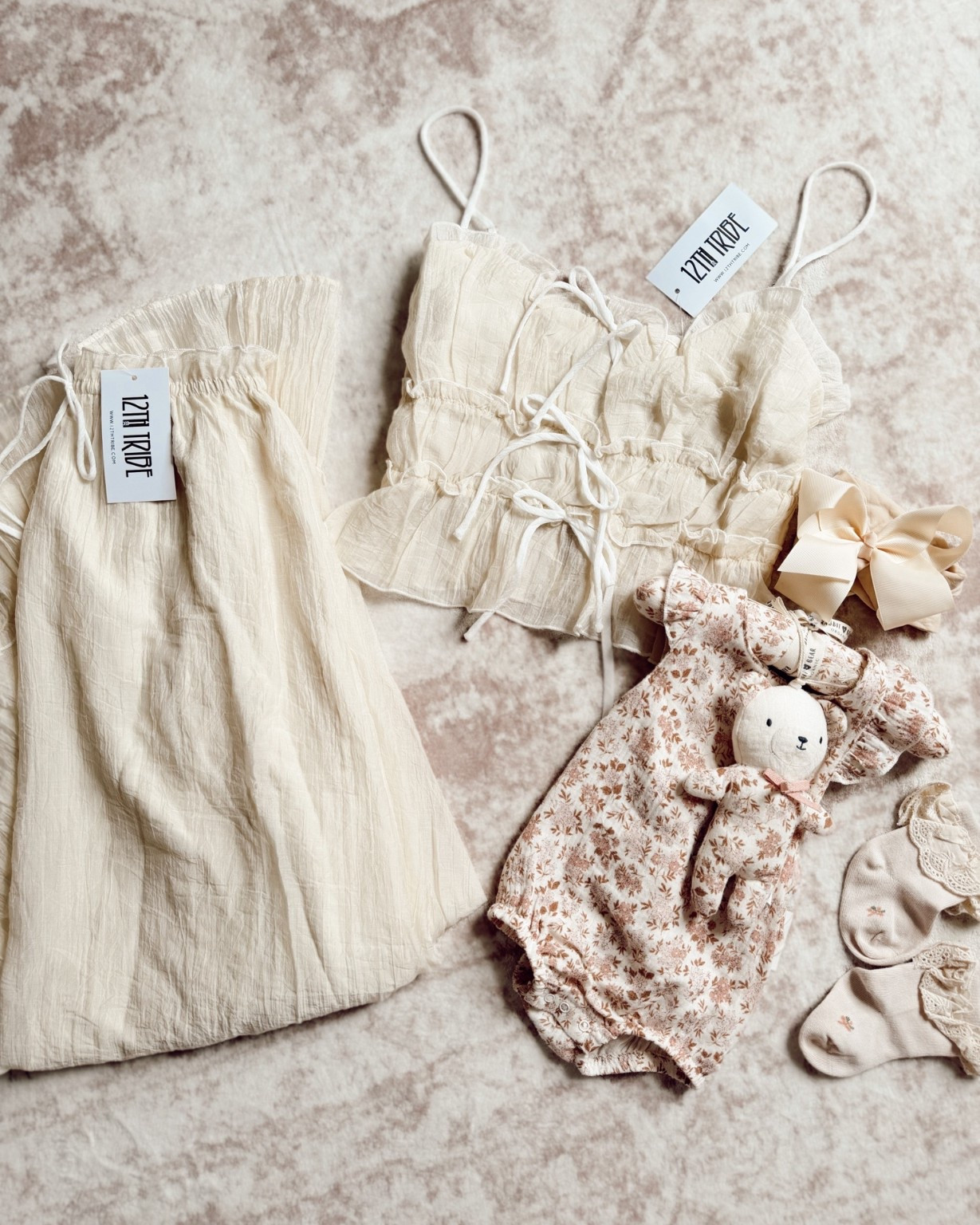 mom and baby photoshoot outfits @12th Tribe sent over the cutest set + me and baby girl are taking some photos in it for 12th tribe! 🥹🤍 obsessed with this set! I got a XS in the top and skirt!

#LTKootd #LTKmomlife #LTKBaby