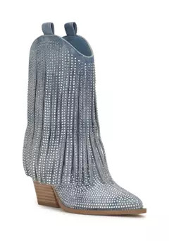 Jessica Simpson Paredisa Fringe Boots | Belk