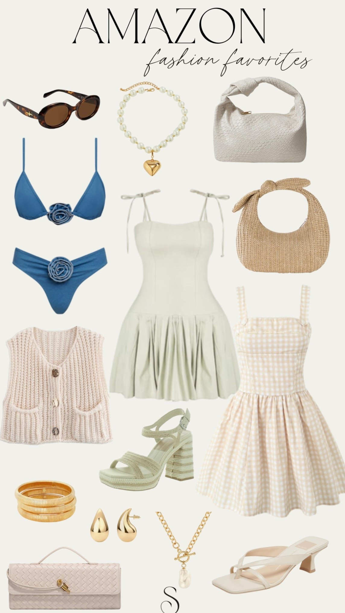 Amazon fashion favorites 🤍☀️

Spring fashion 
Affordable fashion 
Spring outfit inspo
Vacation outfits 


#LTKShoeCrush #LTKSwim #LTKStyleTip