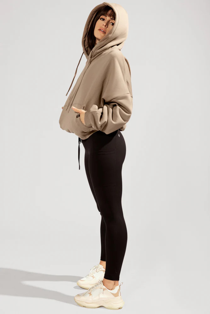 Pullover Cloud Hoodie - Milk Tea | POPFLEX