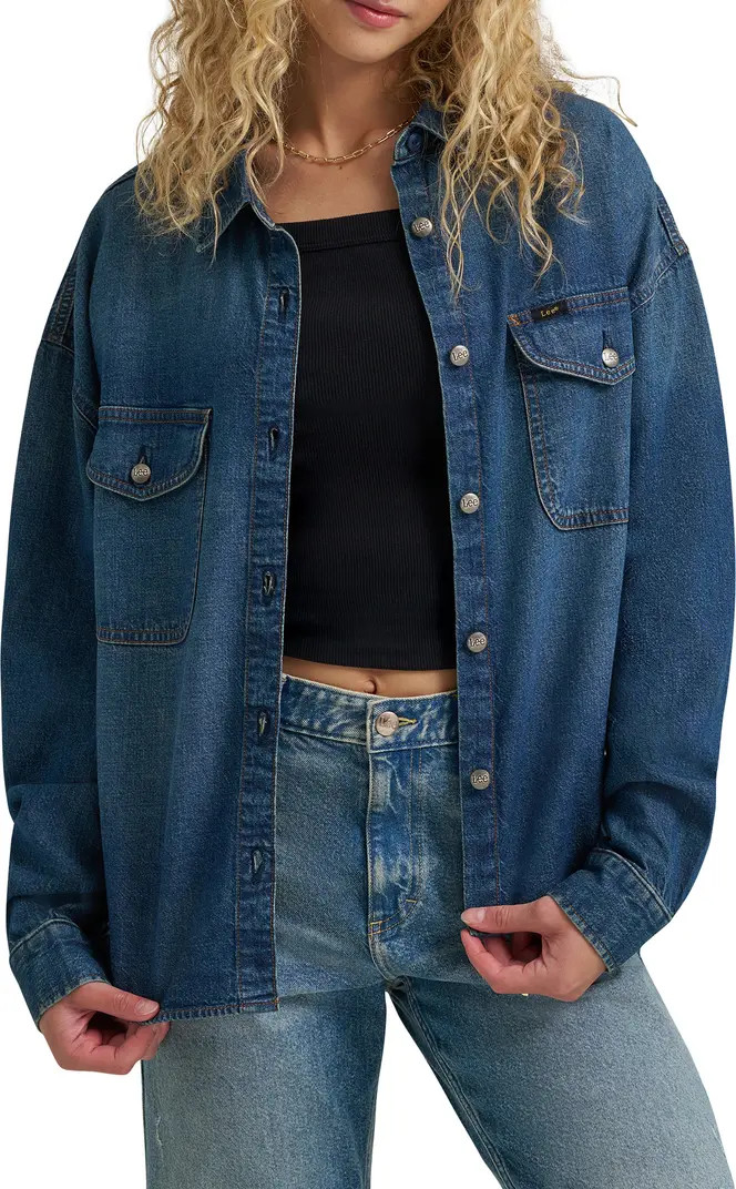 Lee Swing Back Denim Shirt | Nordstrom | Nordstrom
