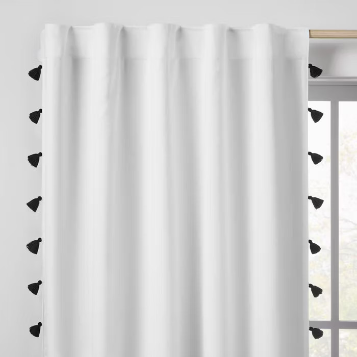 Blackout Tassel Curtain Panel - Pillowfort™ | Target