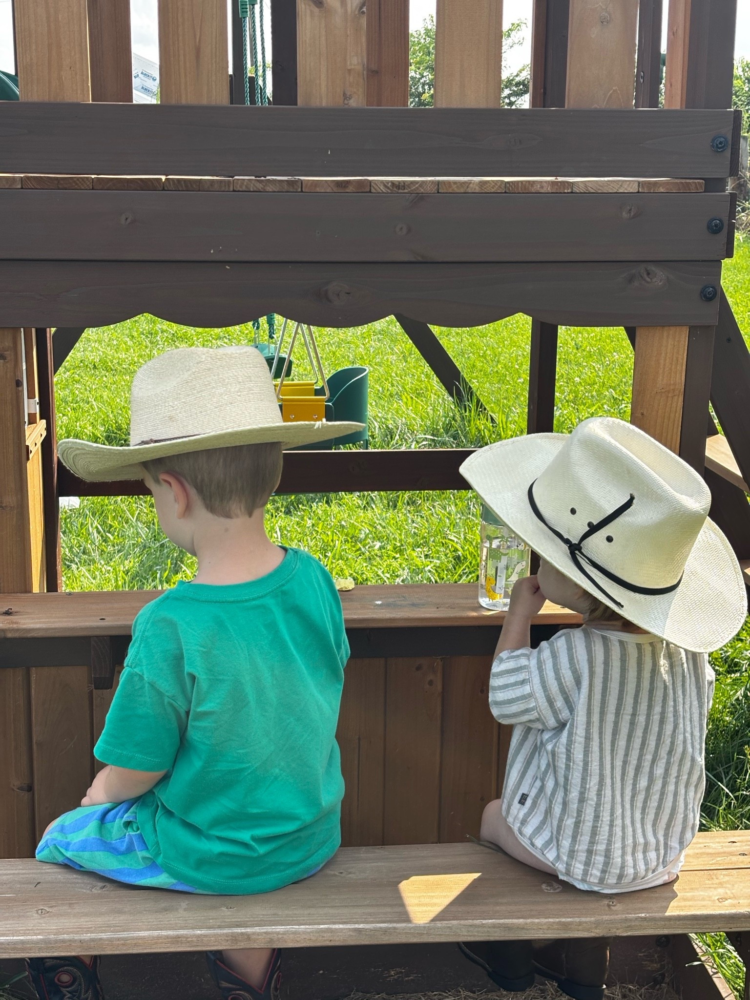Two tiny cowboys 🩵🩵

#LTKdayinmylife #LTKKids #LTKmomlife