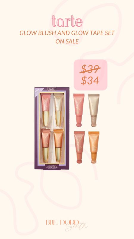 Tarte glow blush and glow tape set on sale!! I’m loving the Tarte set for the vacation - it’s the perfect glow for spring!!

Tarte, on sale, beauty, Tarte blush, Tarte glow tape

#LTKsalealert #LTKbeauty #LTKfindsunder50