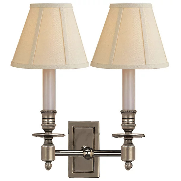 French Double Library Wall Sconce | Lumens