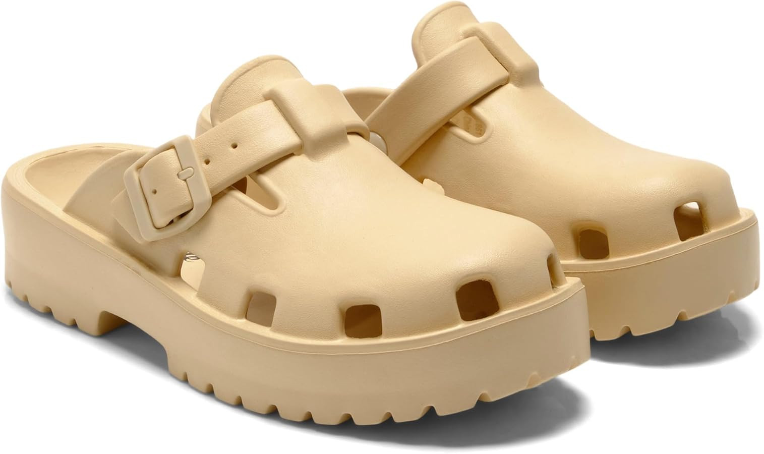 Free People Women's Karlie Buckle Clog Mule | Amazon (US)