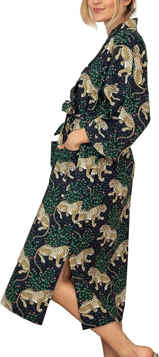 Bagheera Organic Cotton Robes for Women with Pockets | Amazon (US)