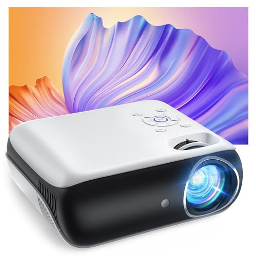 HAPPRUN Projector, Native 1080P Bluetooth Projector, Portable Outdoor Movie Projector, Full HD Mi... | Amazon (US)