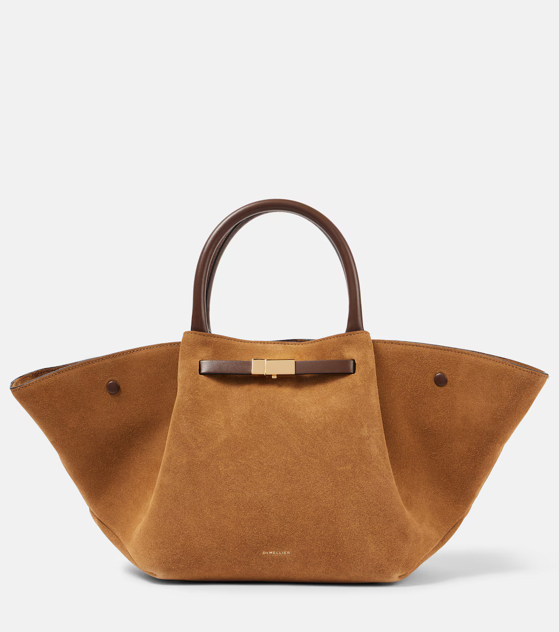 New York Midi suede tote bag | Mytheresa (US/CA)