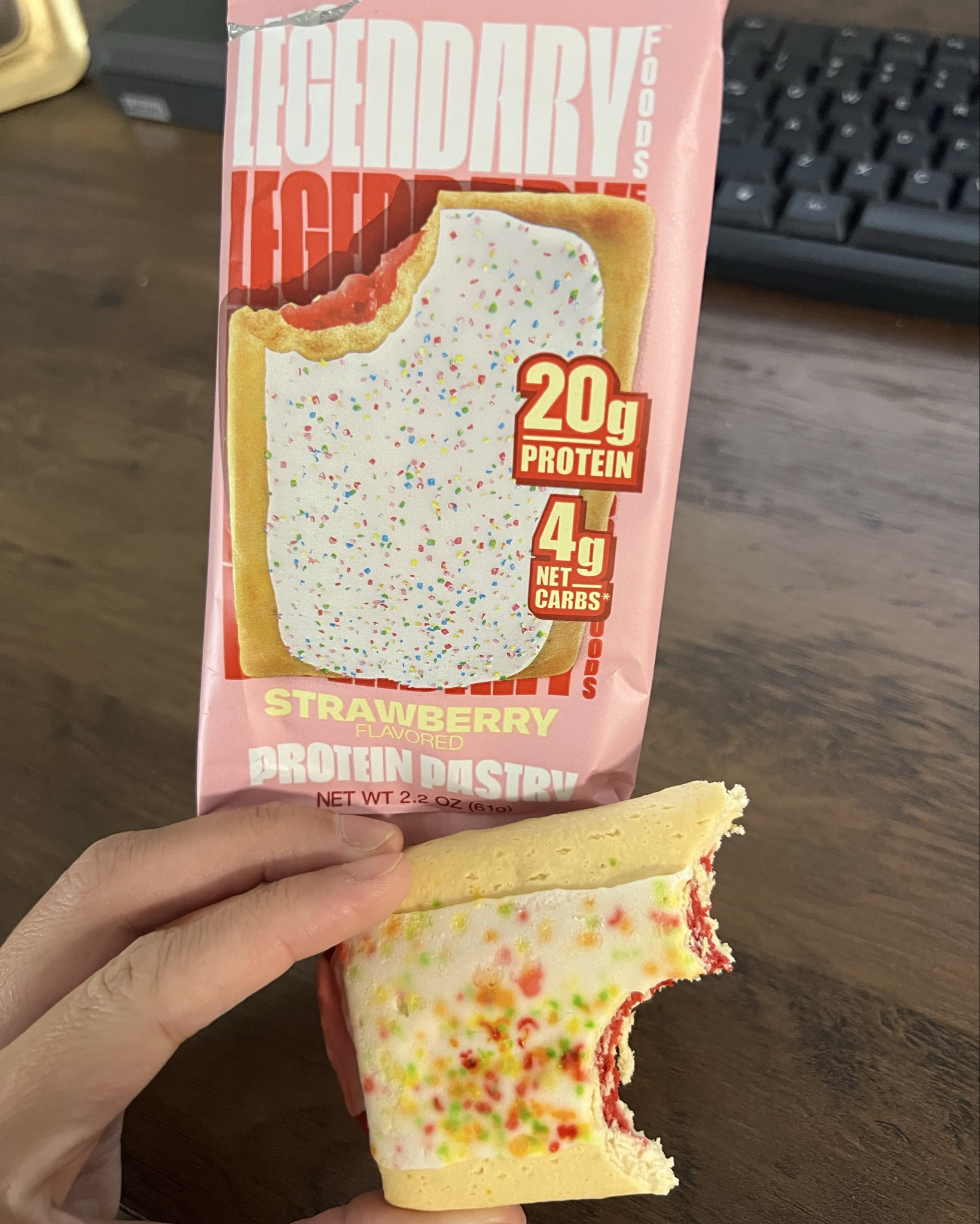 These Legendary protein pastries are so so good!! The strawberry is definitely my favorite!