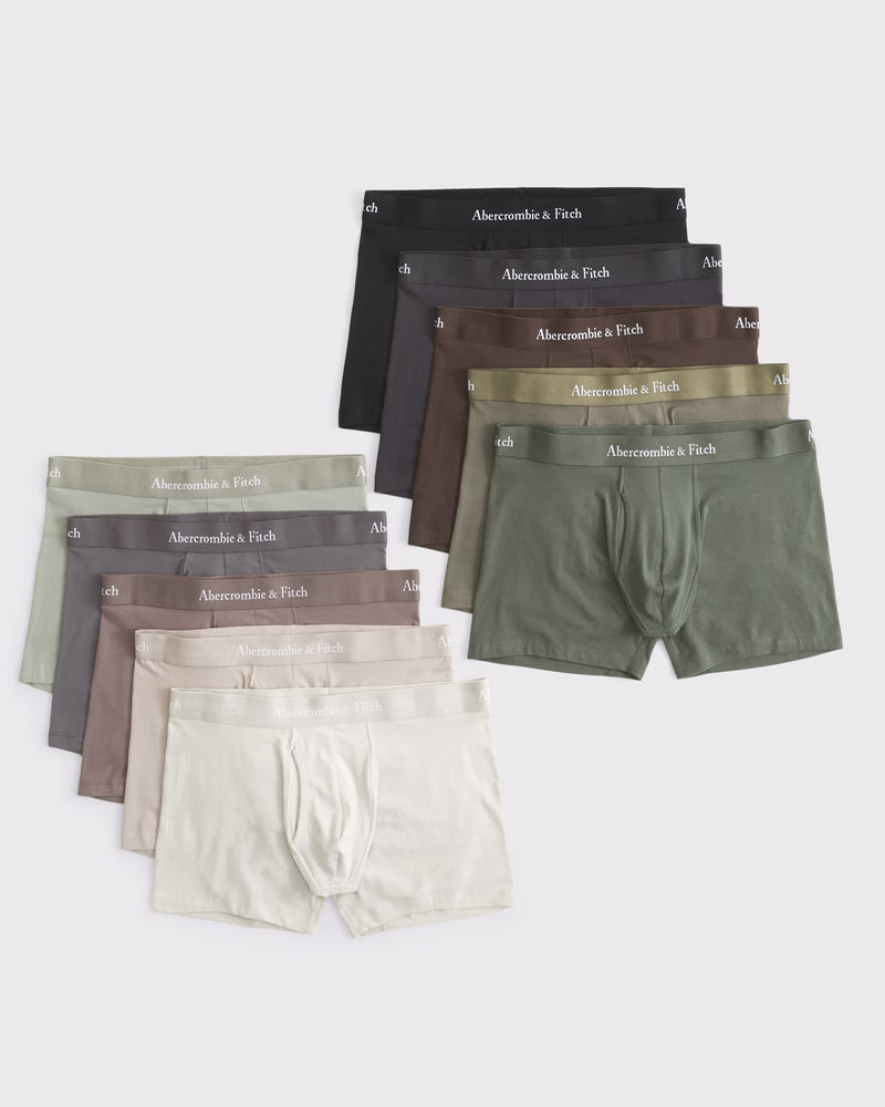Men's 5" 10-Pack Boxer Briefs | Men's | Abercrombie.com | Abercrombie & Fitch (US)