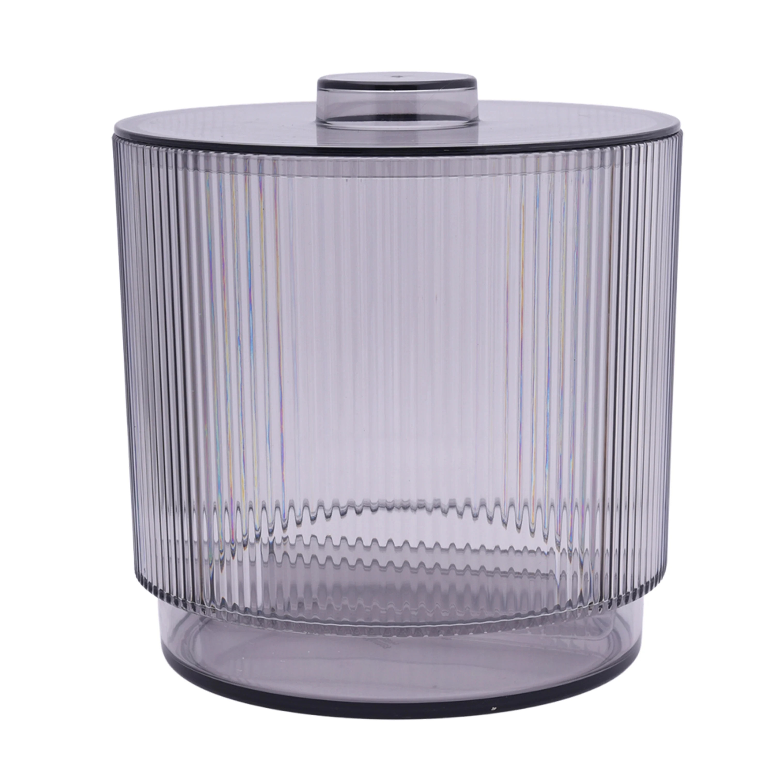 Better Homes & Gardens 4.4-Quart Plastic Ribbed Ice Bucket, Gray | Walmart (US)