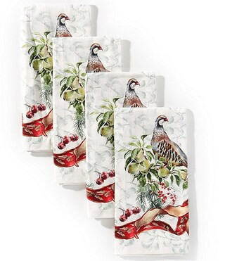 Southern Living 12 Days Of Christmas Collection Napkins, Set of 4 | Dillard's | Dillard's