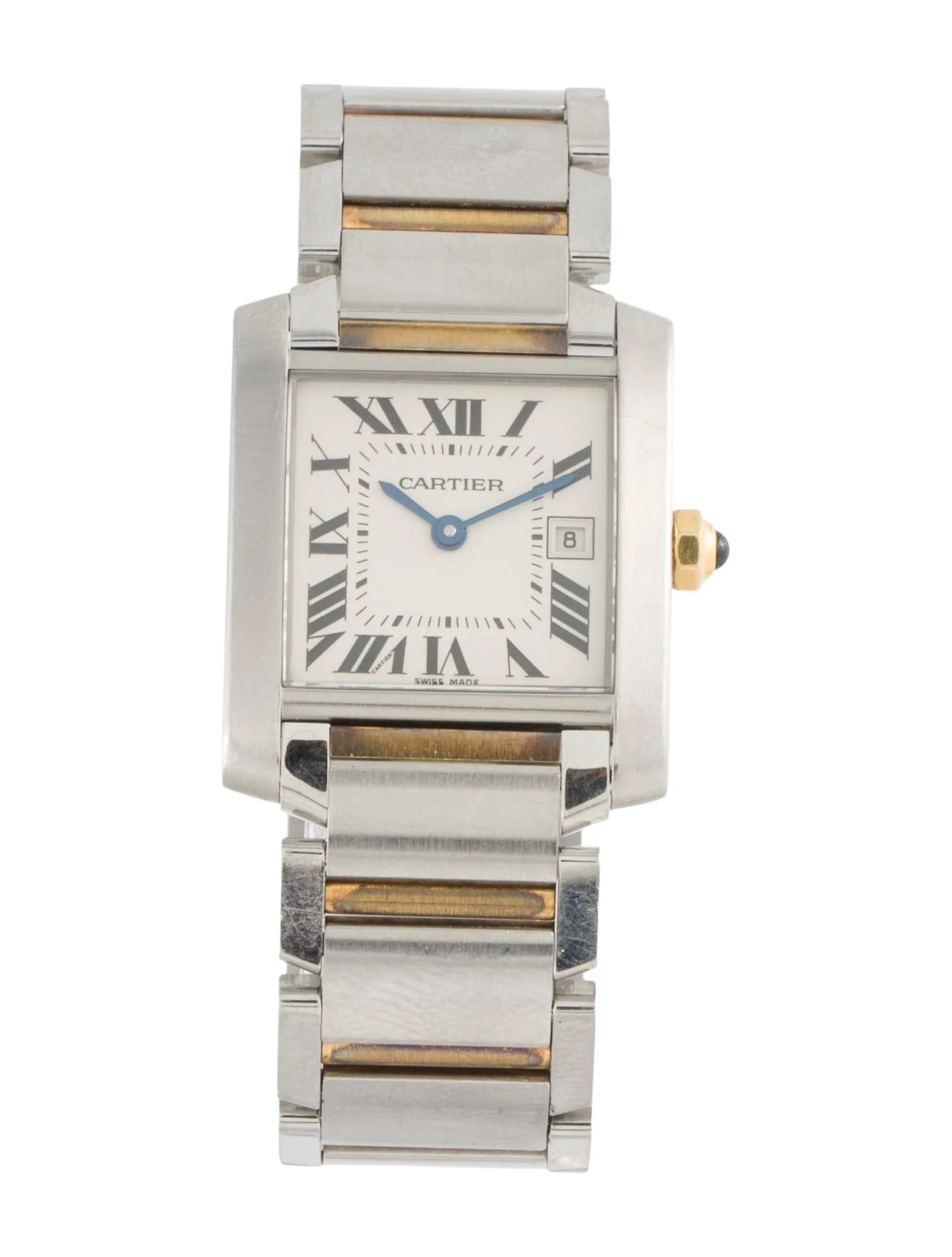 Cartier Tank Française Watch - W51012Q4 | The RealReal | The RealReal