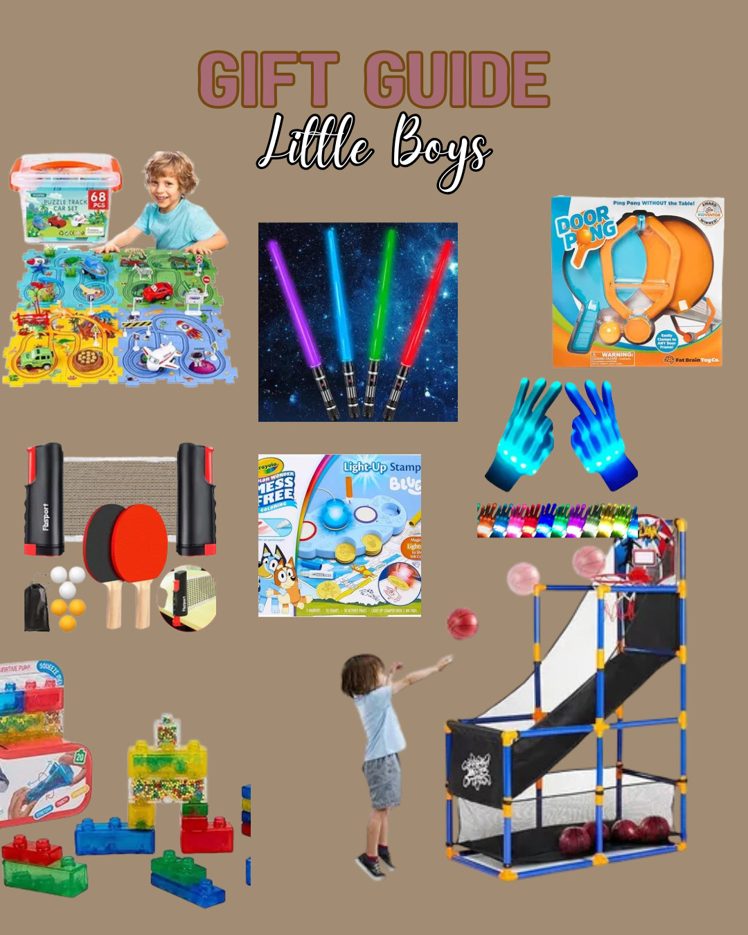 Top gifts for little boys/toddlers

christmas | holiday | toys | games | disney | crayola | jelly blox 

 #LTKGiftGuide #LTKHoliday #LTKKids