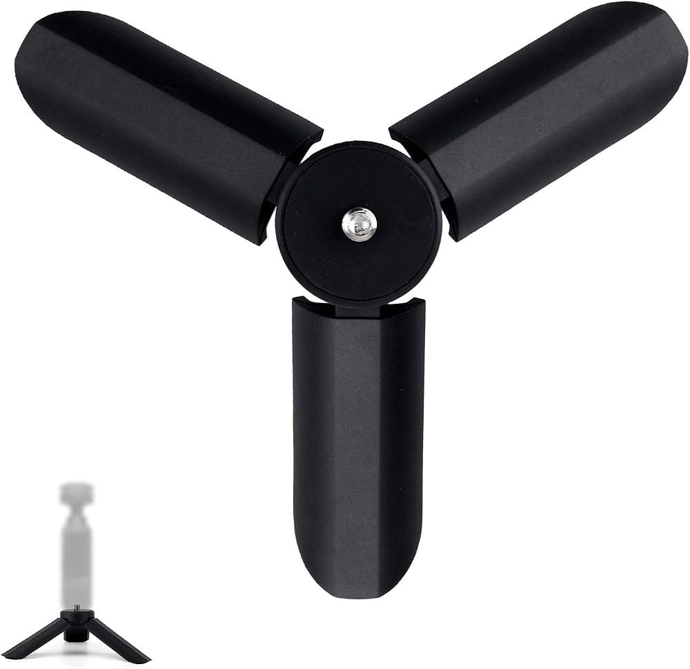 Mini Tripod for DJI Osmo Pocket 4P/4/3/2, Tabletop Stand for Insta360 Luna | Amazon (US)