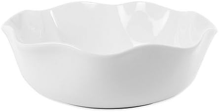 Fitz and Floyd Everyday White Wavy Serving Bowl | Amazon (US)
