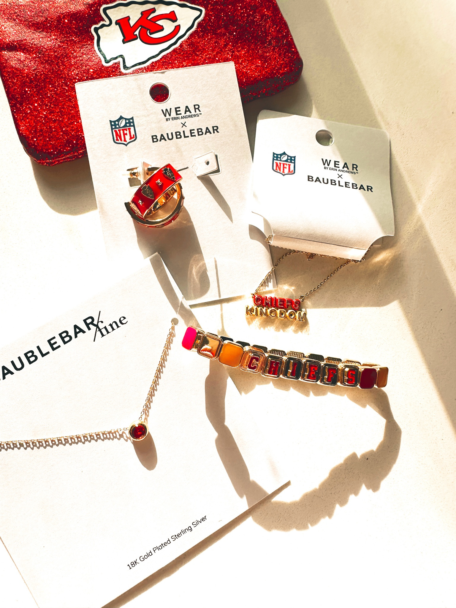 Cute Kansas City Chiefs jewelry 