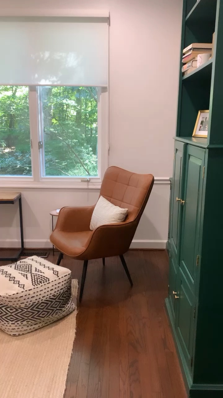 Home office sanctuary ✨

Finally sharing the full reveal of my home office redesign.  Added a few new furniture pieces, a cohesive color palette and so many personal touches in every corner. As they say on the home design shows, this room went from drab to fab💃🏽👌🏽

If you’re looking for inspiration details and specifics item, I’ll be linking most of it in a blog post! 

#therapeuticthursday #homeoffice #homeofficeinspo #homeofficedesign #wfhsetup #homeofficedecor #homeofficeremodel #homedecorinspo

#LTKhome