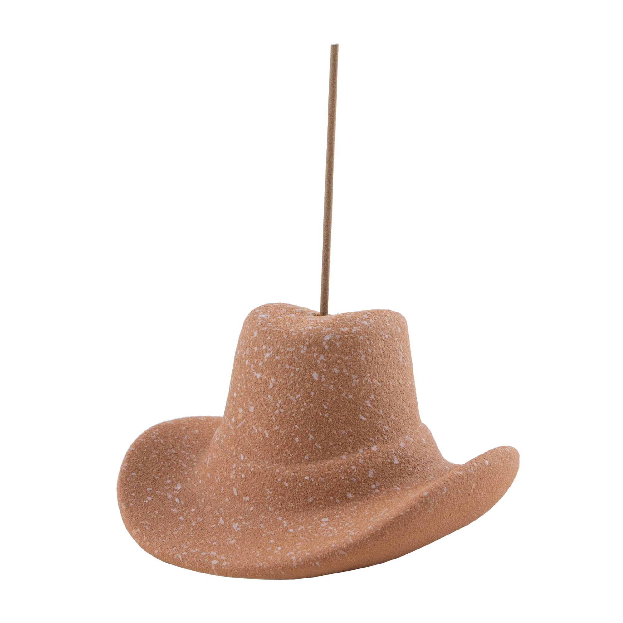 Ceramic Cowboy Hat Incense Holder with Mini Incense Sticks - 25 Sandalwood Incense Sticks - Cute ... | Amazon (US)