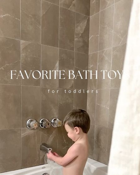 Favorite toddler bath toys 