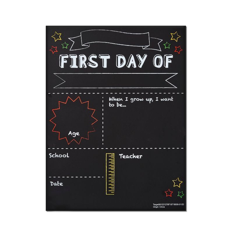 First and Last day of School Reversible Rectangle Sign - Mondo Llama™ | Target