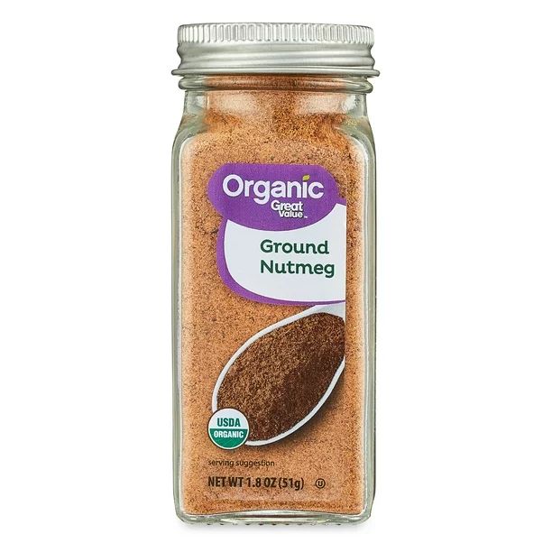 Great Value Organic Ground Nutmeg, 1.8 oz | Walmart (US)