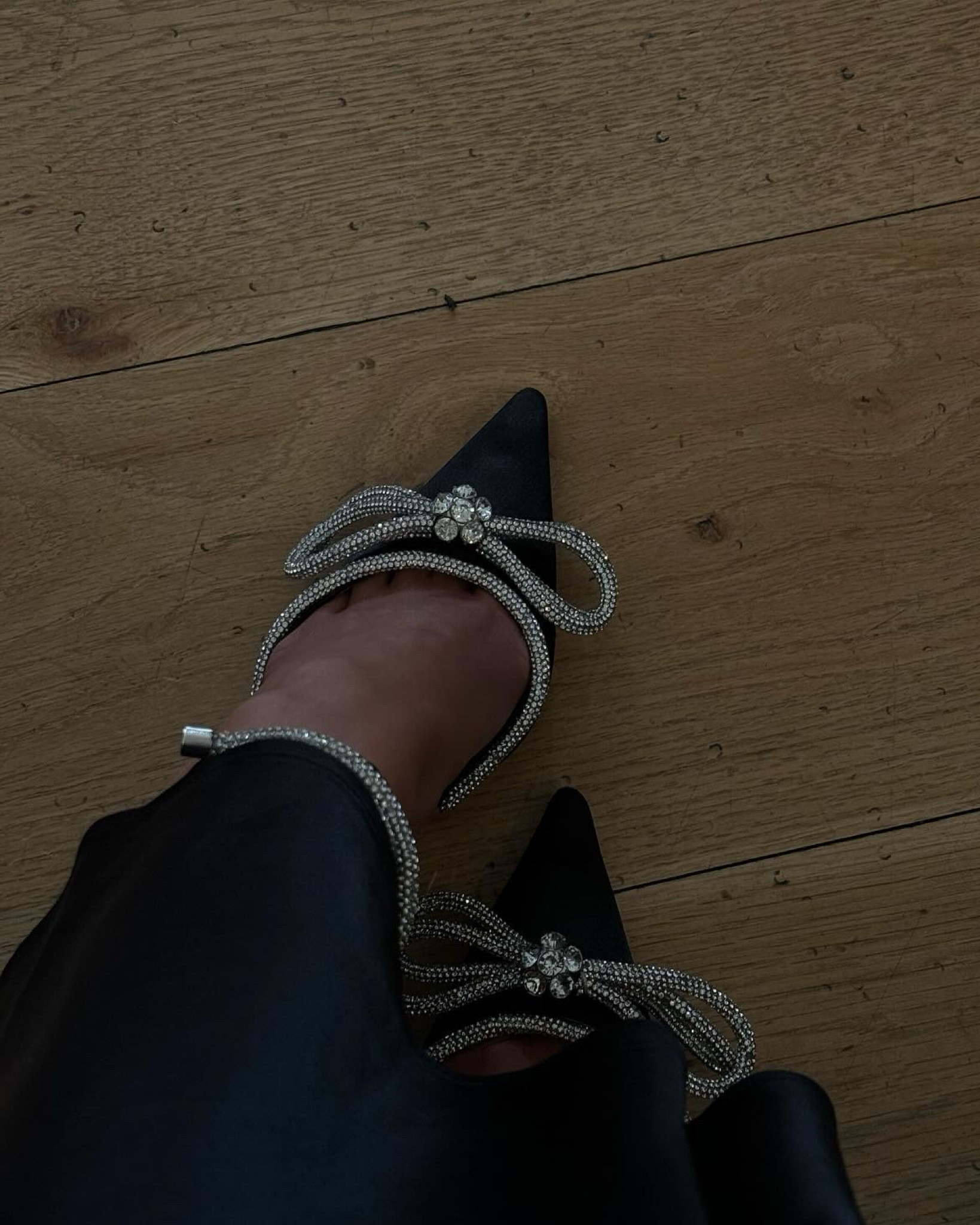 Public desire, bow heels, silver detail heels, party heels, date night heels, evening shoes, black heels, sparkles 

#LTKstyletip #LTKSeasonal #LTKeurope