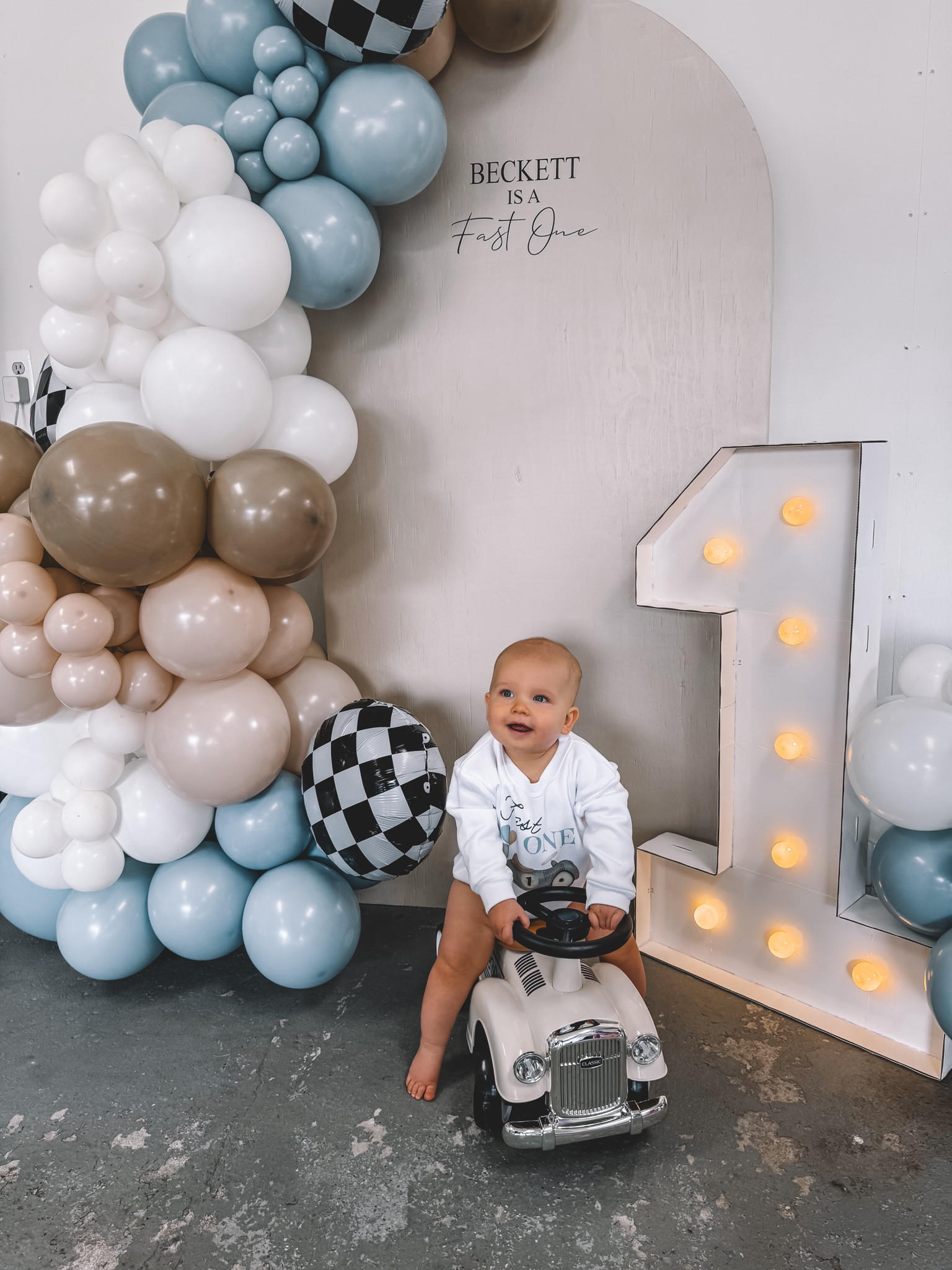 Cutest first birthday party theme! Decor double as first birthday gifts 🏎️🖤🙃

#LTKBaby #LTKGiftGuide #LTKKids