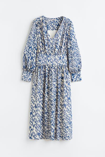 Gathered Chiffon Dress | H&M (US + CA)