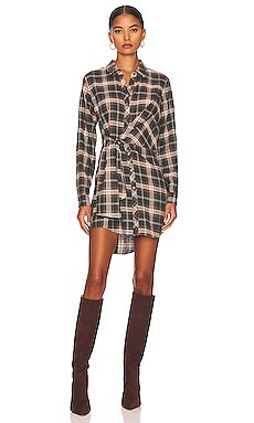 HEARTLOOM Brynn Mini Dress in Tar from Revolve.com | Revolve Clothing (Global)