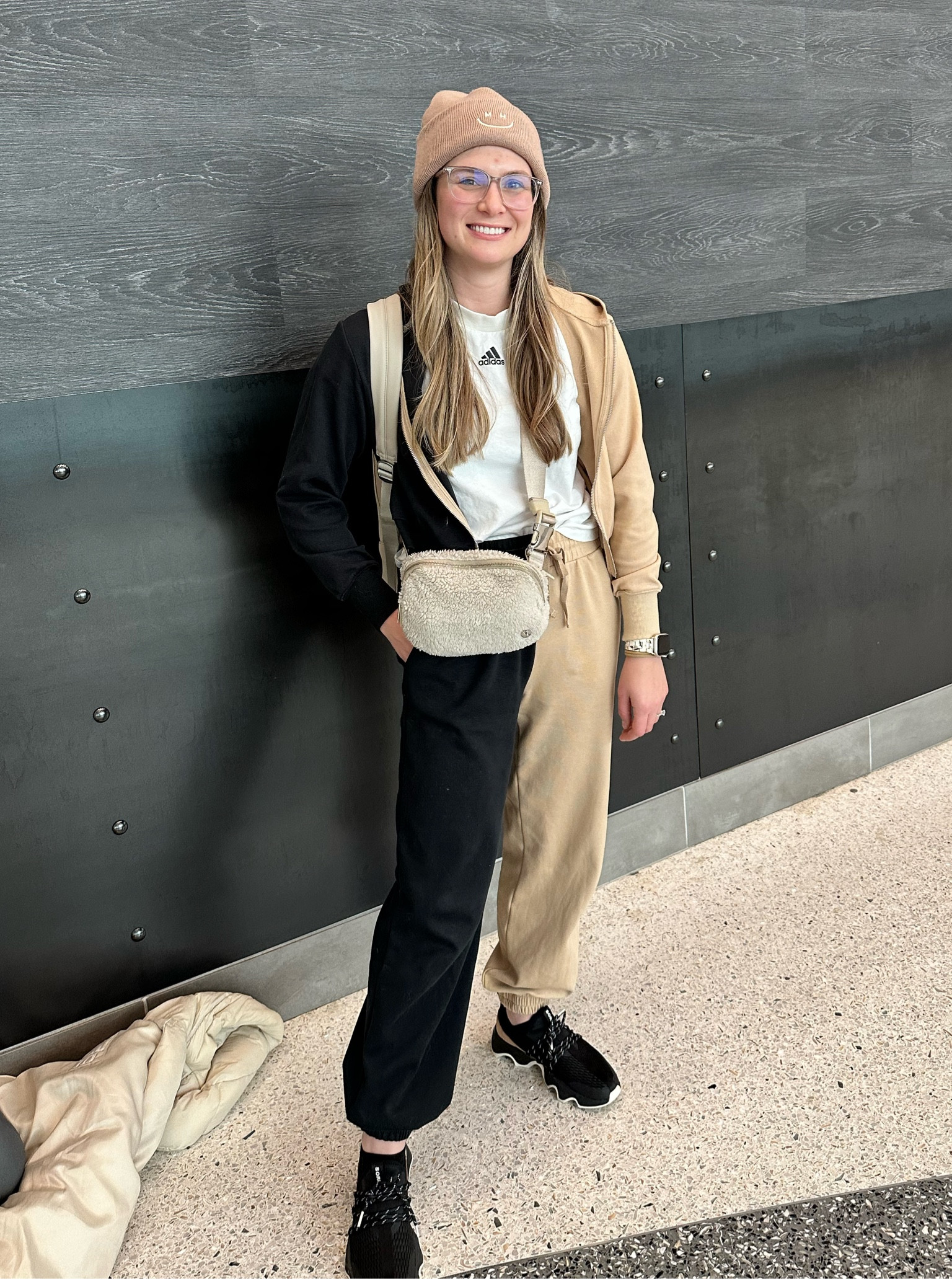 Sweat set amazon finds amazon the drop tan sweatpants and zip up sweatshirt matching set tan and black two toned dork kinetic sneakers 

#LTKsalealert #LTKFind #LTKstyletip