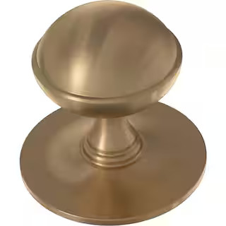 Liberty Classic Farmhouse 1-1/2 in. (38 mm) Champagne Bronze Round Cabinet Knob P41927C-CZ-CP - T... | The Home Depot