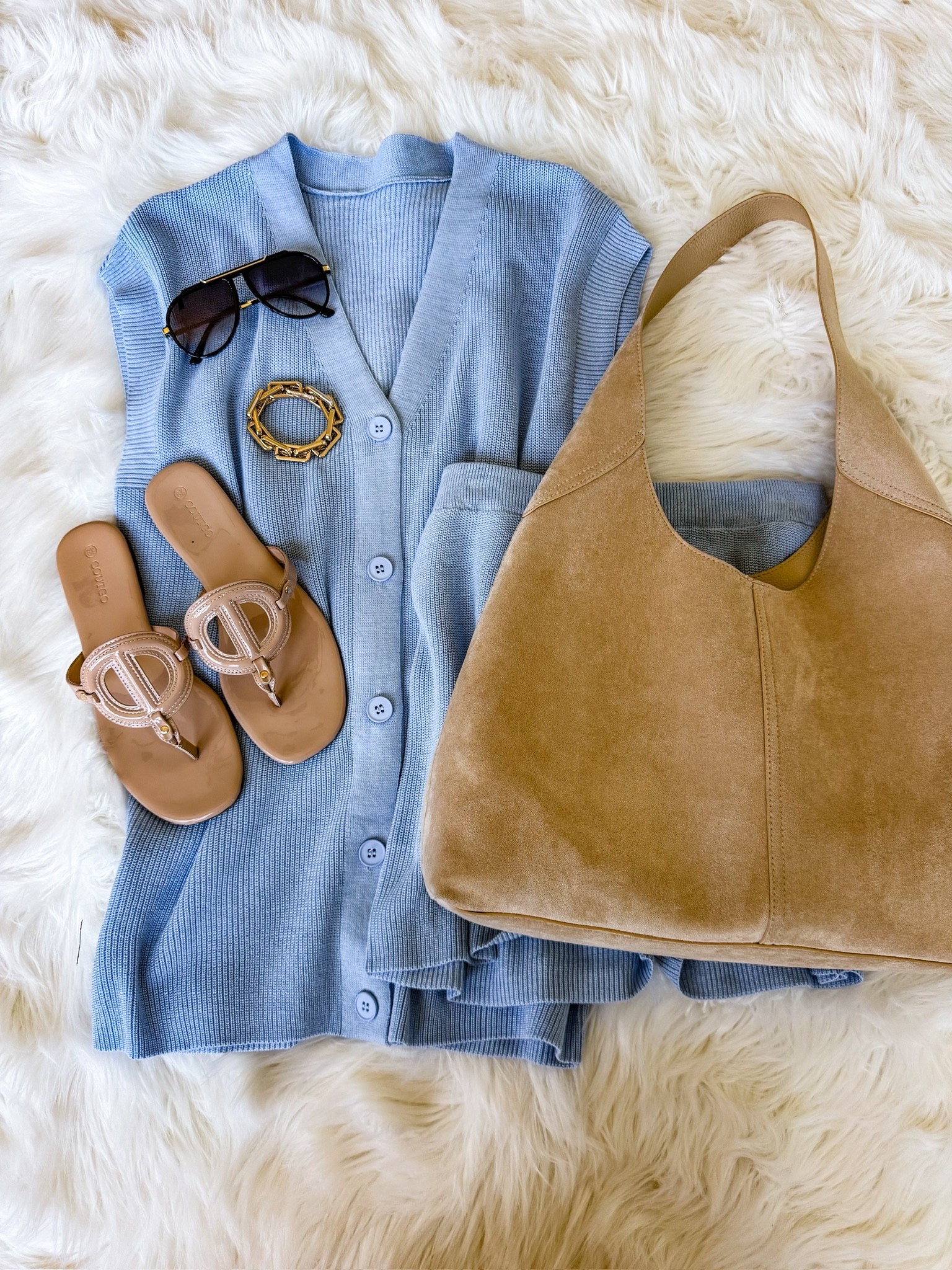 The cutest outfit inspo for spring and summer! I wear my true size small in the blue set 

#LTKootd #LTKgrwm #LTKmomlife