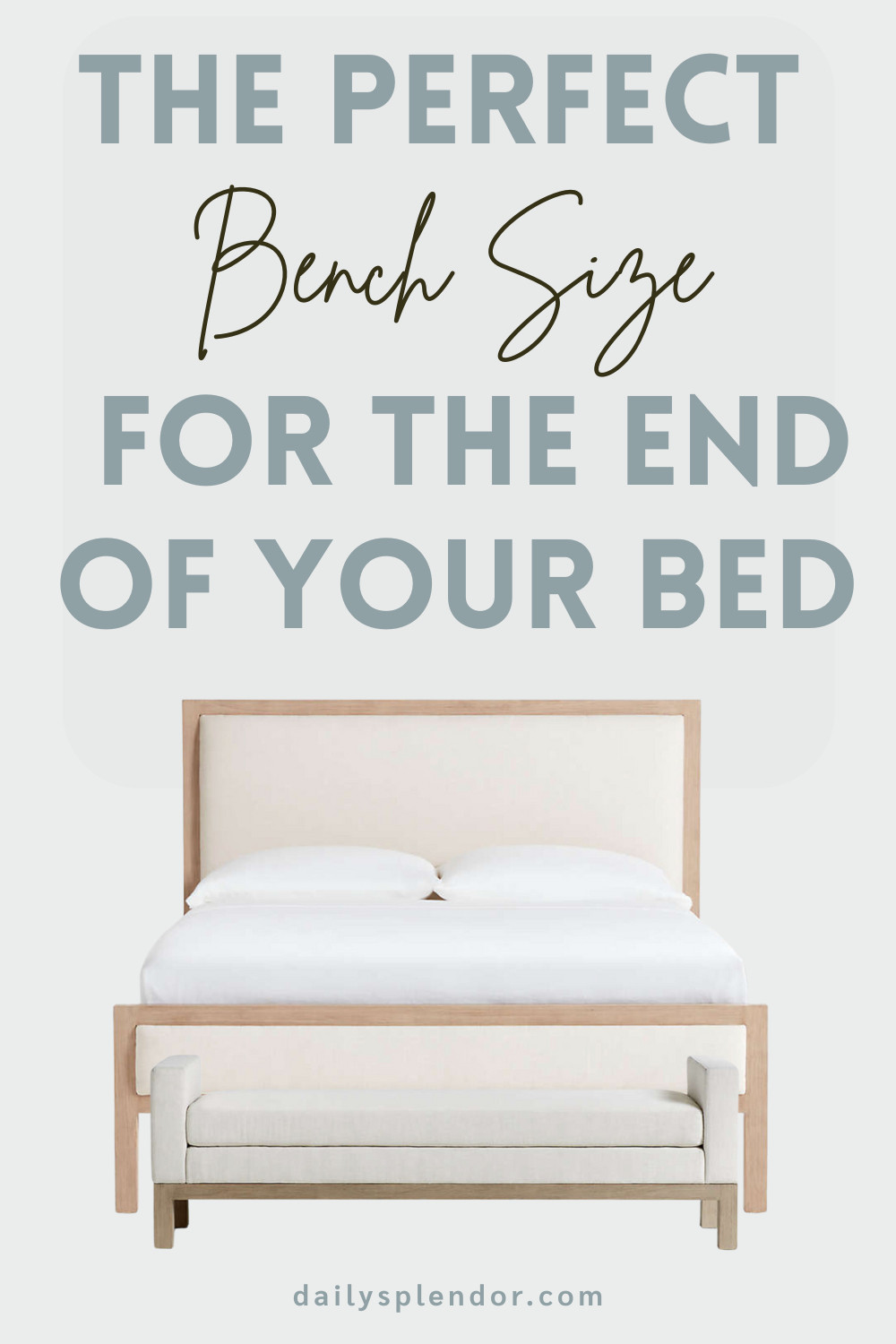Whether used for additional seating, storage, or purely as a decorative element — end of bed benches can enhance both the functionality and aesthetic appeal of your space. The size of the bench is crucial for maintaining balance and proportion in your bedroom; head over to my blog for a few tips and guidelines (link in bio!)

#LTKHome
