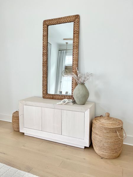 This floor mirror (ceilings are 12’) and baskets are on sale now!  

#LTKHome #LTKStyleTip #LTKSaleAlert