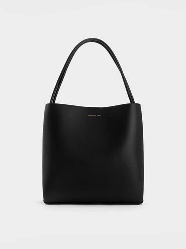 Leia Tote Bag
    
         - Black | Charles & Keith US