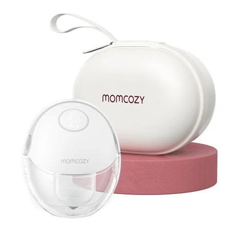 Momcozy Breast Pump Hands Free Mobile Style | M6, DoubleFit Flange Electric Breast Pump, Elegant Gray 1 Count | Walmart (US)