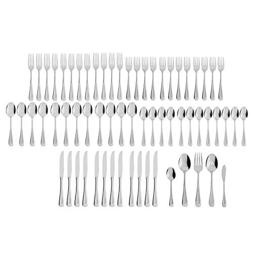 Oneida Satin Sand Dune Flatware, 45 Piece, Multi | Amazon (US)