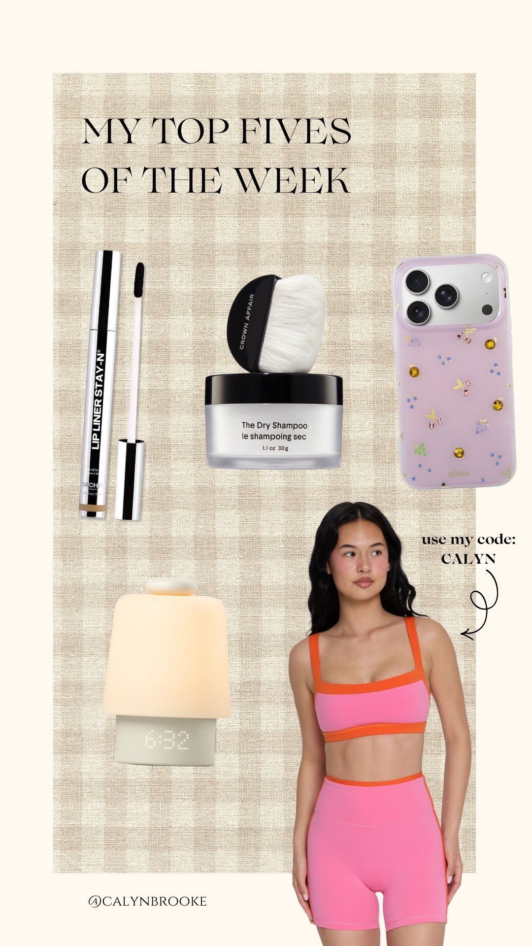 My top 5 favs of the week! 

#LTKBeauty #LTKActive