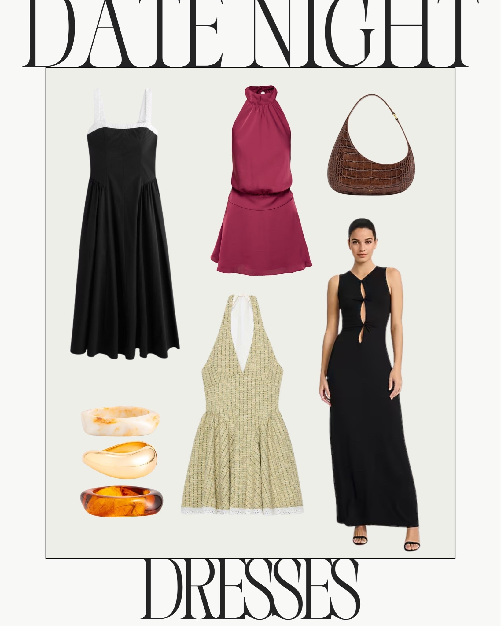 Date night // date night outfit // date night dresses // black dress // red dress // girly dress // cool girl outfit

#LTKootd #LTKSeasonal #LTKWedding
