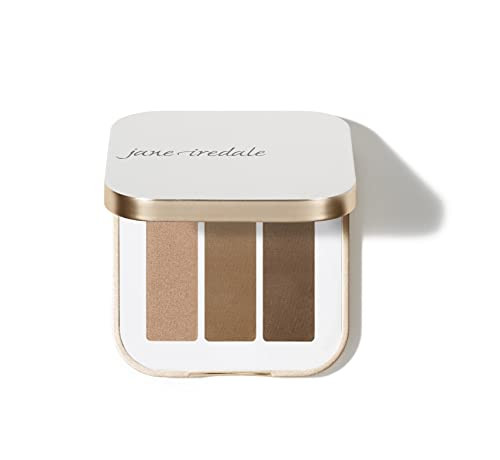 jane iredale PurePressed Eye Shadow Triple, Triple Cognac, 0.06 oz. Powder | Amazon (US)