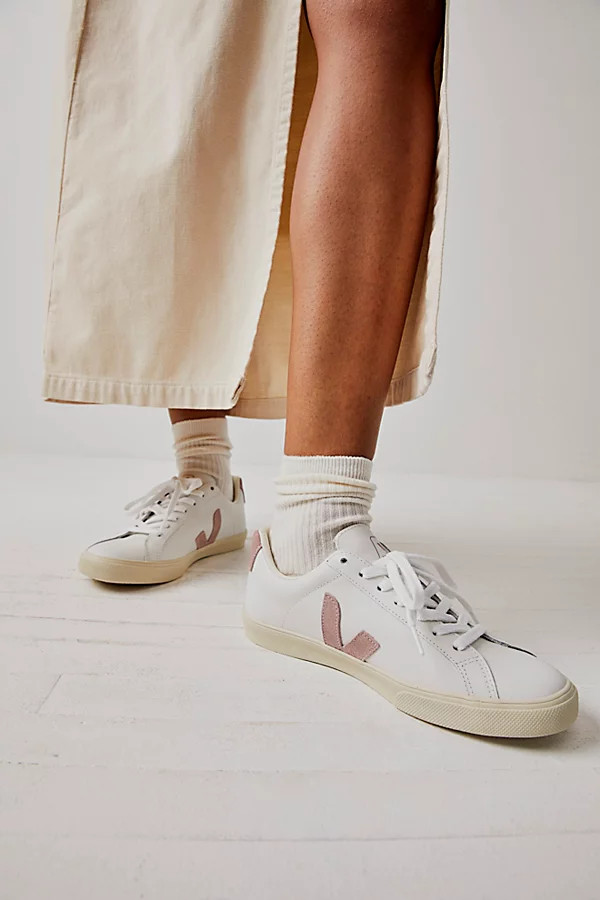 Veja Esplar Sneakers by Veja at Free People, Natural / Babe, EU 37 | Free People (Global - UK&FR Excluded)