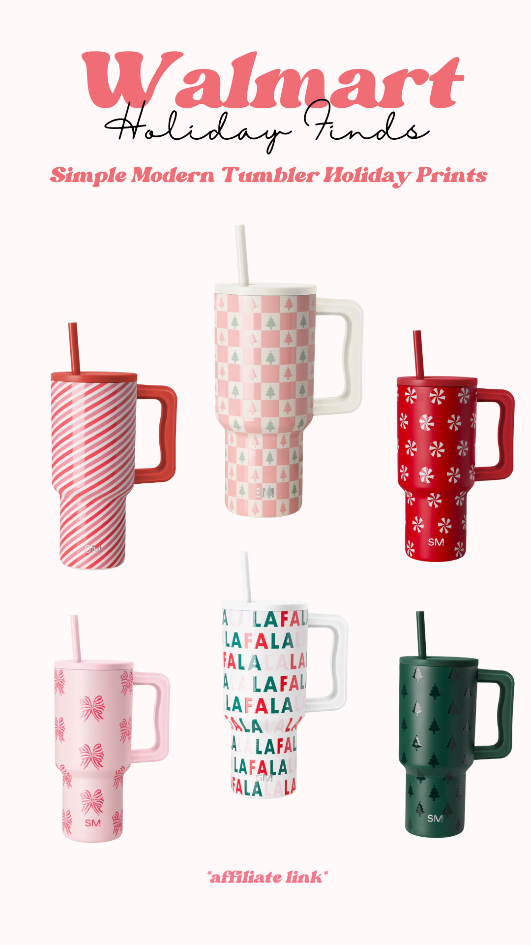 The Simple Modern Tumbler Holiday Prints are SO CUTE! The pink and green trees are my fave!  

 #LTKGiftGuide #LTKHoliday #LTKSeasonal