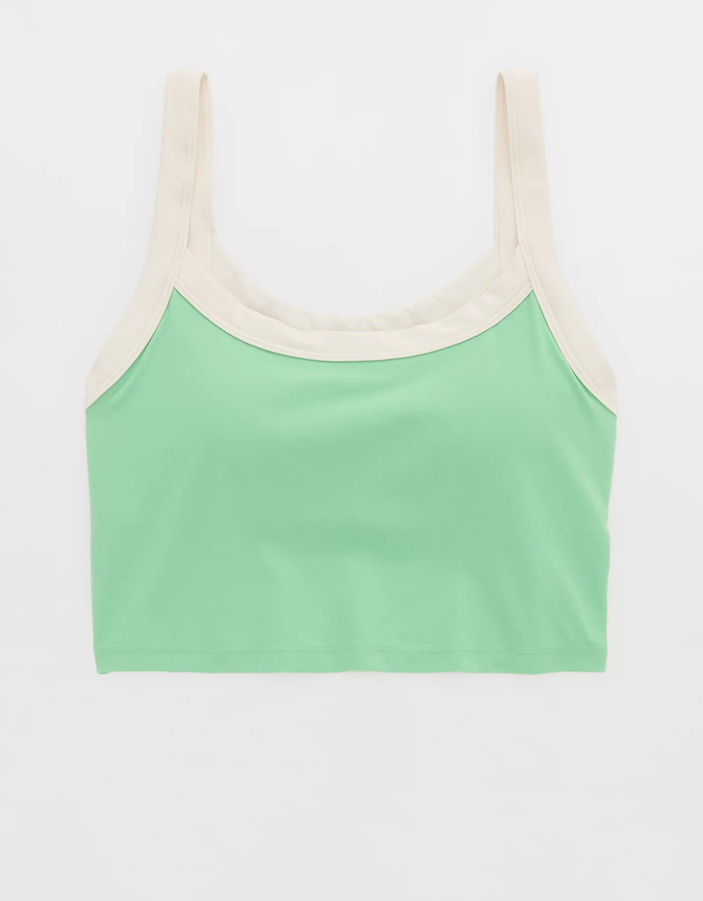 OFFLINE By Aerie Real Me Low Key Ringer Longline Sports Bra | Aerie